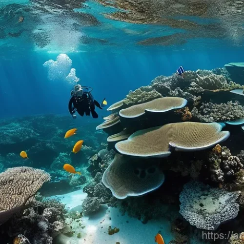 Home 31 몰타 다이빙 명소 - **Prompt 1: Serene Underwater Exploration in Crystal Clear Maltese Waters**
"A male or female di...